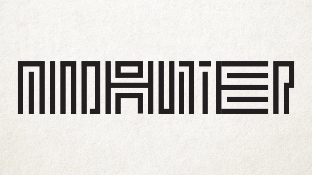 Remade wordmark for the show Mindhunter.