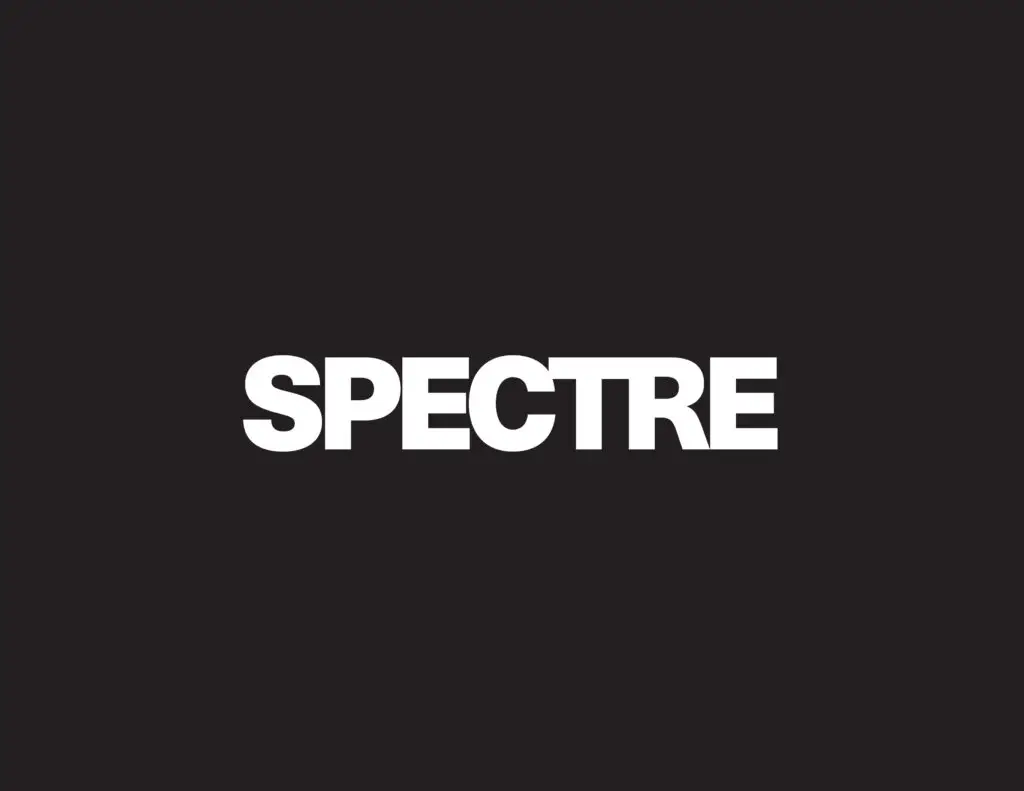 Wordmark of the James Bond film Spectre.